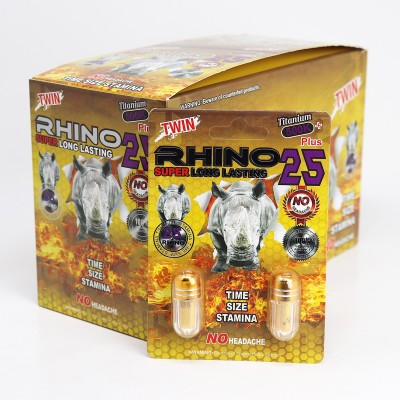 RHINO 25 TITANIUM 500K TWIN 24CT/ DISPLAY